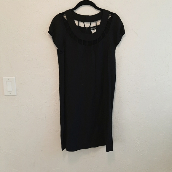 Sonia By Sonia Rykiel Cut Out Shift Dress 38 S/M - Picture 4 of 7